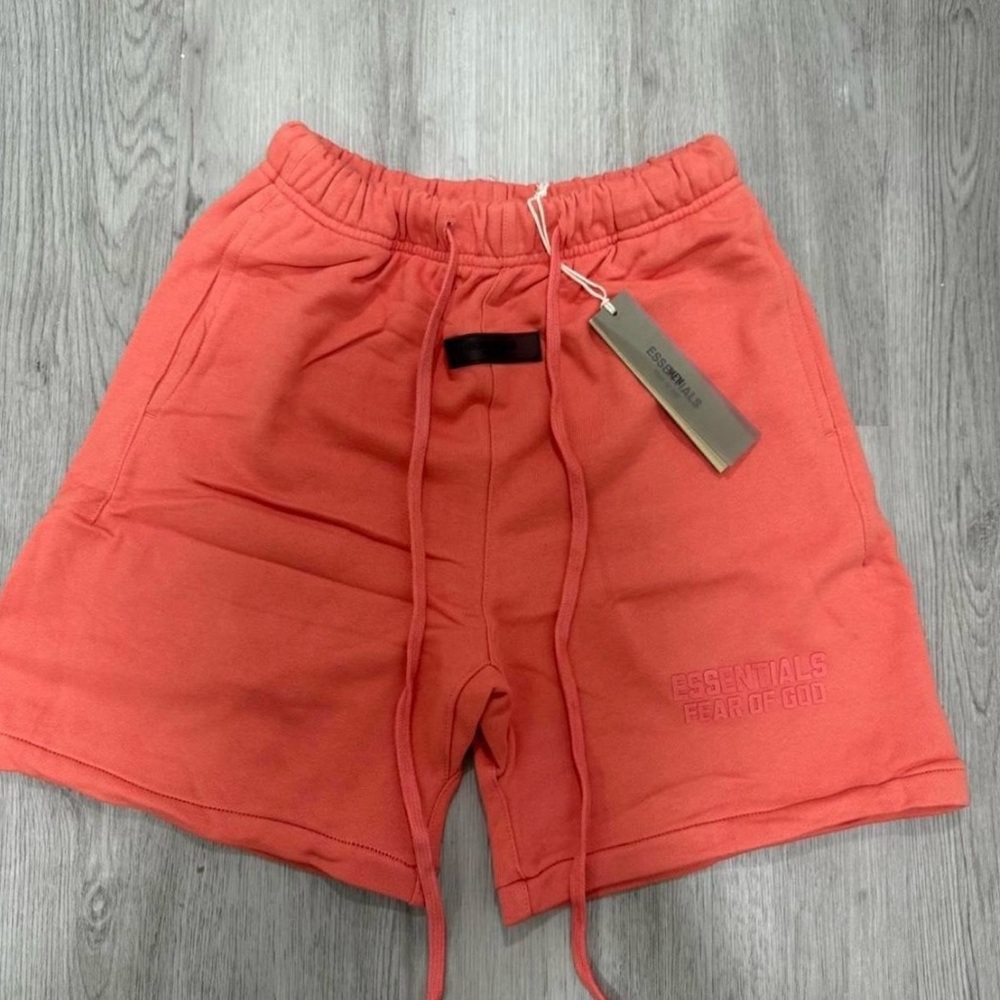 Essentials Coral Casual Shorts